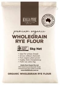 Kialla  BULK Flour - Rye Wholegrain 5KG ^