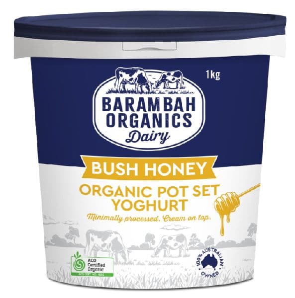 Barambah  Yoghurt LARGE - Honey (Bulk)