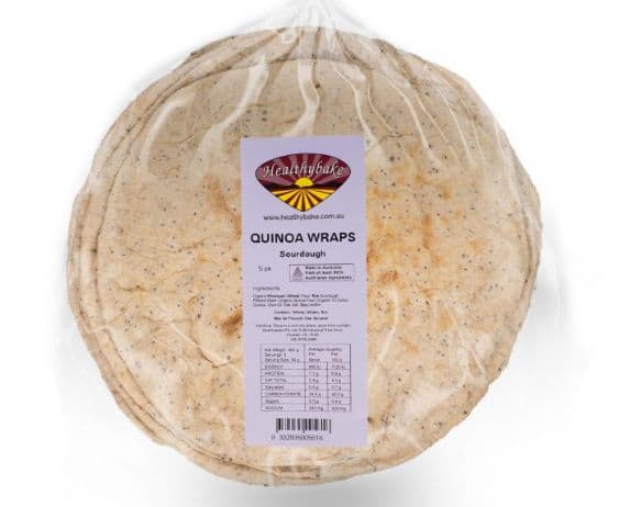 Healthybake Wraps - Quinoa