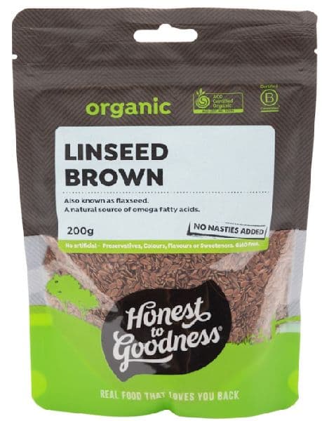 Honest to Goodness Seeds - Linseed BROWN