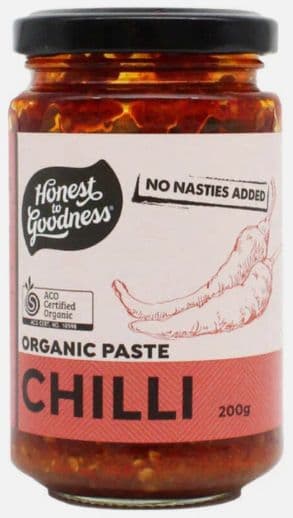 Honest to Goodness Paste - Organic Chilli