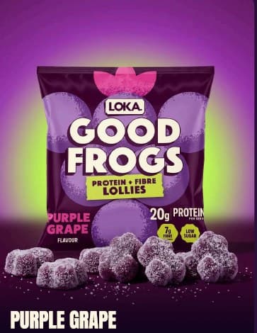 Loka Good Frogs Protein Lollies - Purple Grape *coming soon*