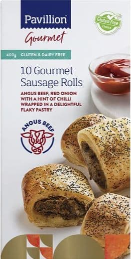 Pavillion GF Rolls Gourmet Sausage Rolls