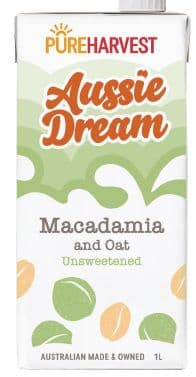 Pure Harvest Milk - Macadamia and Oat Unsweetened [UHT]