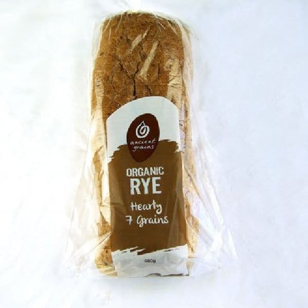 Ancient Grains Bread - Organic Rye Hearty 7 Grain