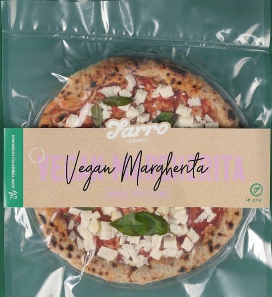 Farro Vegan Spelt Pizza Margherita