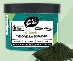 Honest to Goodness Superfoods - Organic Chlorella Powder ^