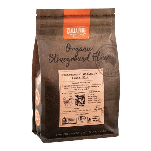 Kialla Flour - Wholegrain Stoneground 1kg