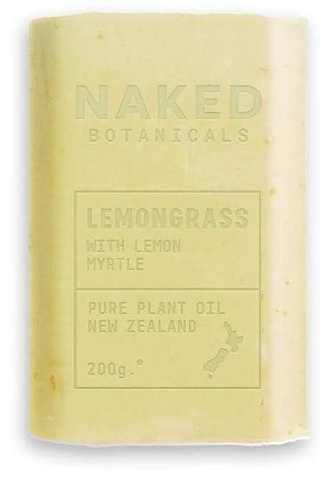 Naked Botanicals Soap Bar Lemongrass w Lemon Myrtle