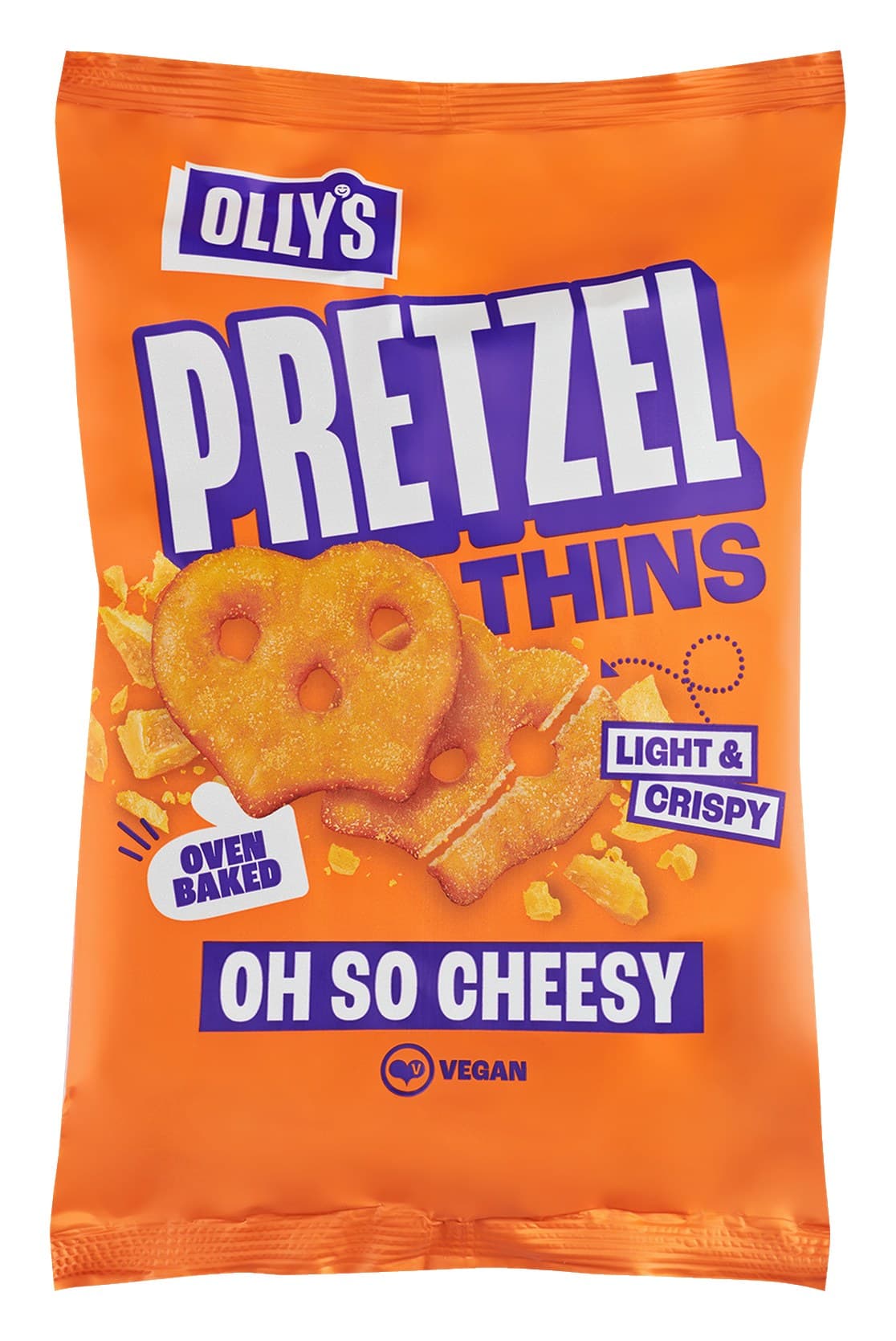 Olly's Pretzel Thins - Cheesy