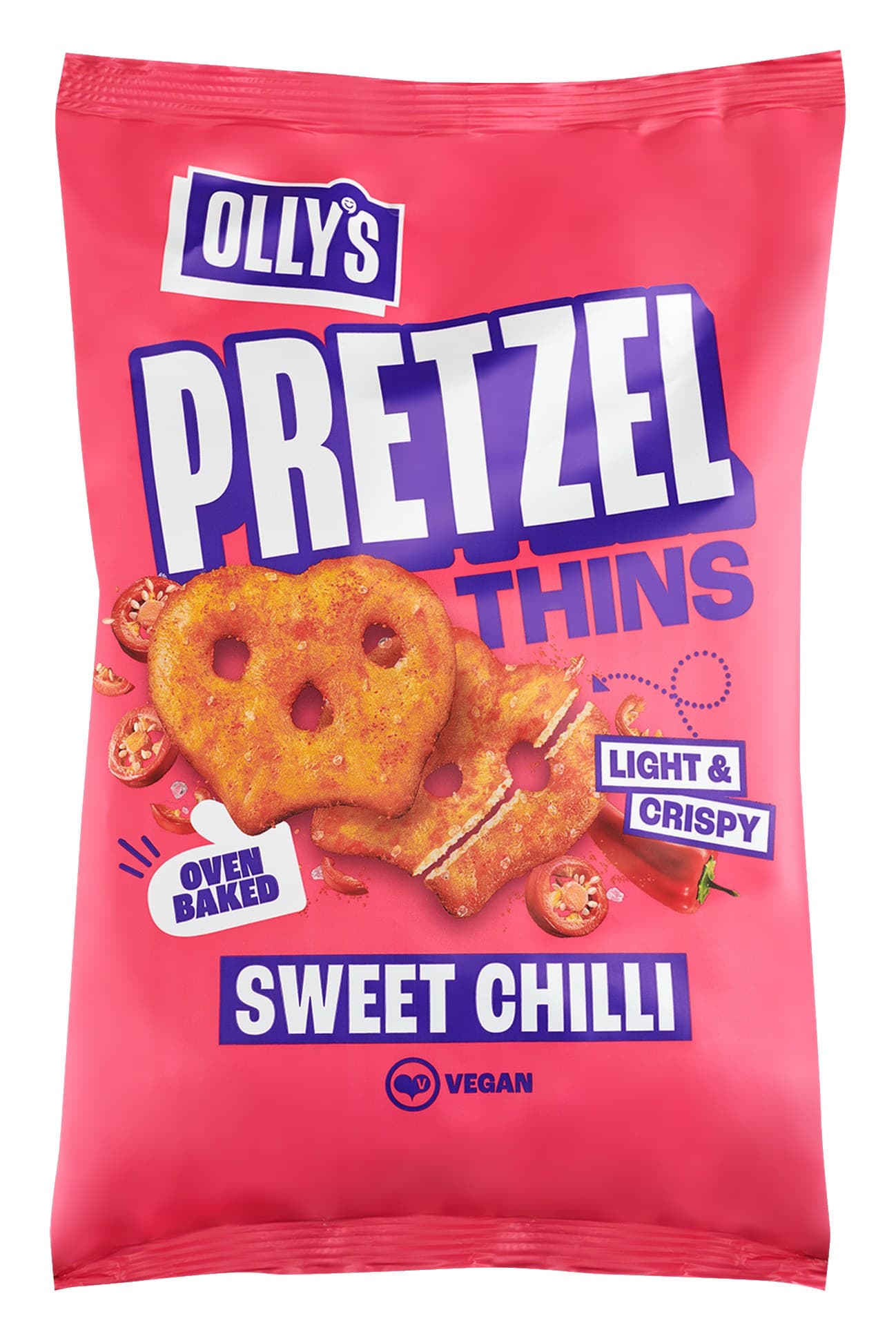 Olly's Pretzel Thins - Sweet Chilli