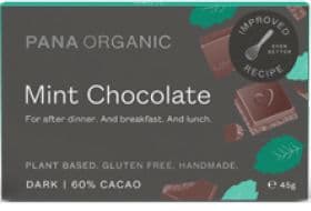 Pana Chocolate Dark Mint 45g