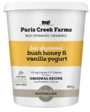 Paris Creek Yoghurt White - Bush Honey & Vanilla [311A] 500g