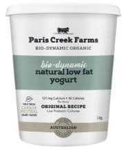 Paris Creek Yoghurt White - Low Fat [305A] 1kg