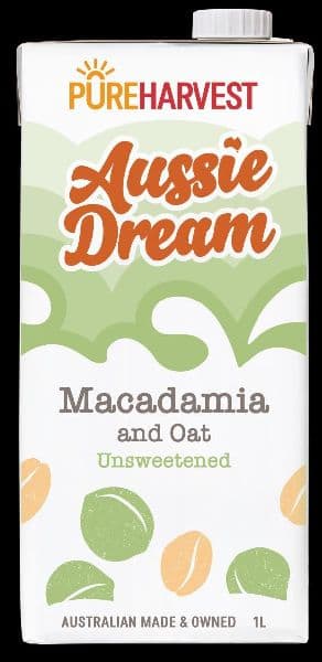 Pure Harvest Milk - Macadamia and Oat Unsweetened [UHT]