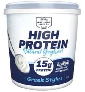 Adelaide Hills Dairies Yoghurt - Greek style High Protein 900g *coming soon*