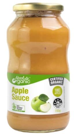 Absolute Organic Sauce Apple