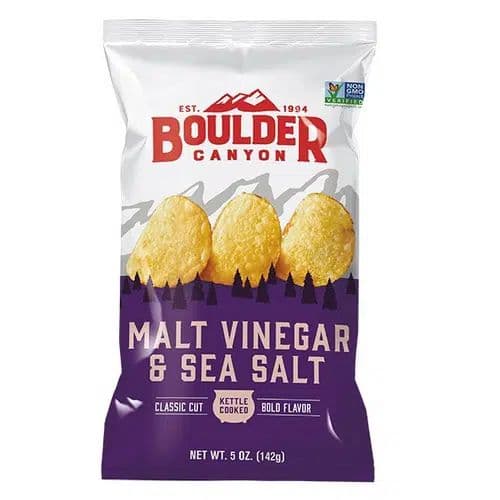 Boulder Potato Chips - Malt Vinegar & Sea Salt