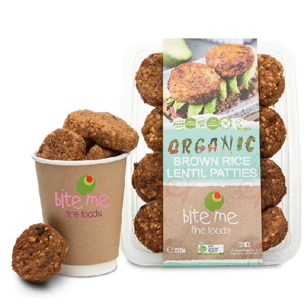 Bite Me Vegan - Brown Rice Lentil Patties
