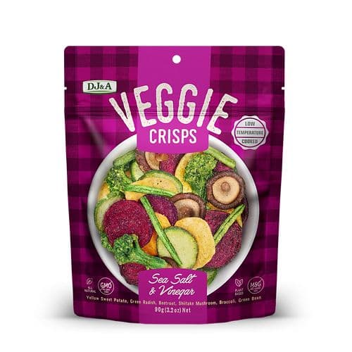DJ&A Veggie Crisps - Sea Salt & Vinegar