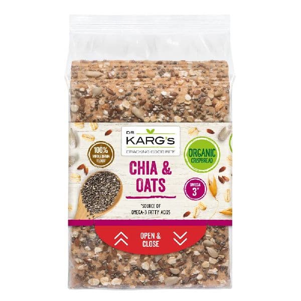Dr Karg Crispbread - Chia and Oats