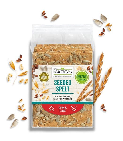Dr Karg Crispbread - Seeded Spelt