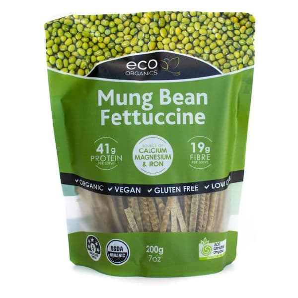 Eco Organic Pasta - Mung Bean Fettuccine