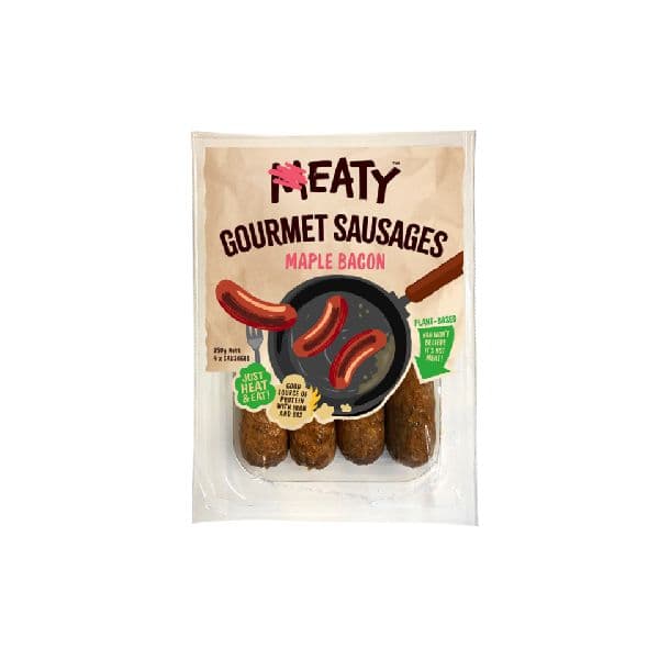 Eaty Sausages, Maple Bacon