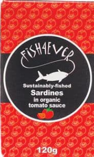 Fish 4 Ever - Sardines in Org Tomato sauce 120g *coming soon*