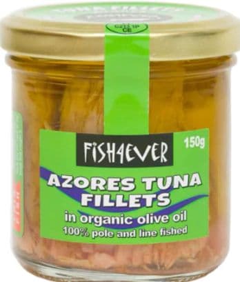 Fish 4 Ever - Skipjack Tuna Fillets in Org Olive oil 150g *coming soon*