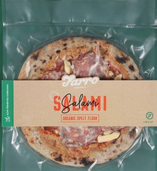 Farro Spelt Pizza Salami
