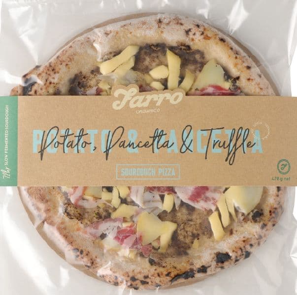 Farro Sourdough Pizza Potato,Pancetta&Truffle
