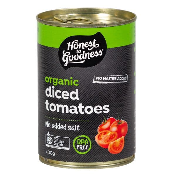 Honest to Goodness Tomatoes - Diced Tomatoes