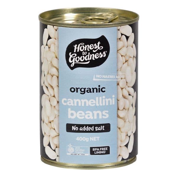 Honest to Goodness Beans - Cannellini Beans (No Added Salt)