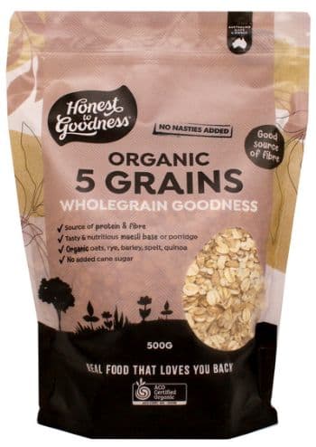 Honest to Goodness Porridge - Wholegrain Goodness 5 grains 500g