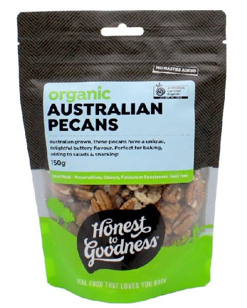 Honest to Goodness Nuts Pecans 150g *SPECIAL ORDER*
