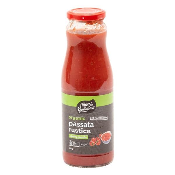 Honest to Goodness Tomato Passata Rustica (Chunky)