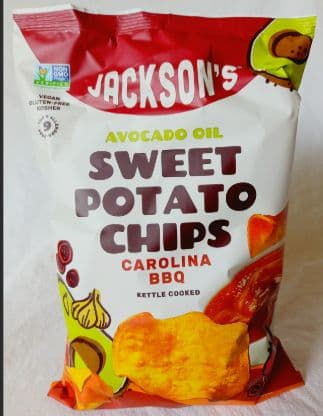 Jackson's Avo Sweet Potato Chips Carolina BBQ