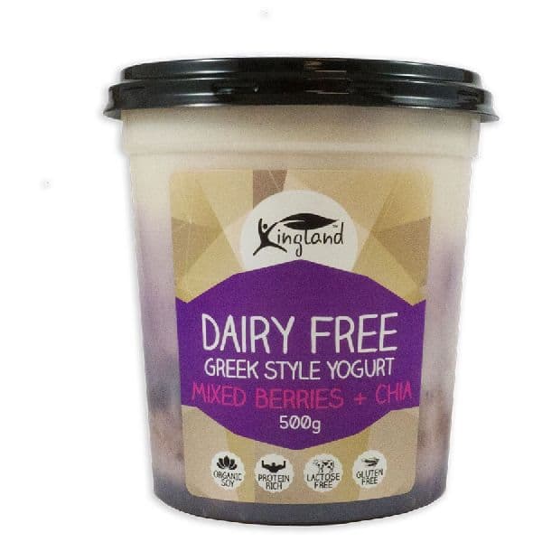 Kingland Yoghurt GREEK STYLE - Mixed Berries + Chia