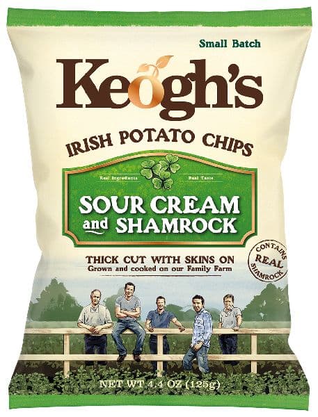 Keogh Chips - Sour Cream Shamrock