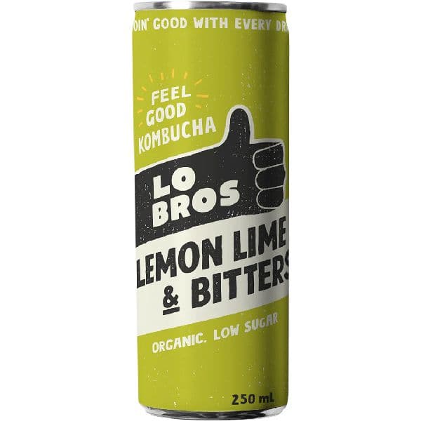 Lo Bros Cans Lemon Lime & Bitters