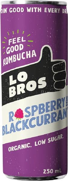 Lo Bros Cans Raspberry & Blackcurrant