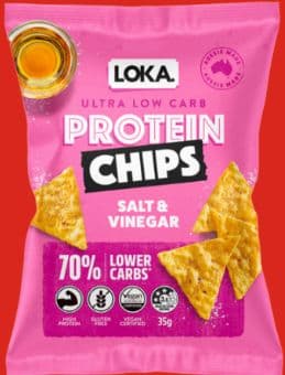 Loka High Protein Chips - Salt & Vinegar