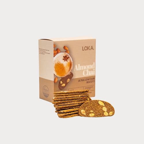 Loka Lupin Biscuit - Almond Chai