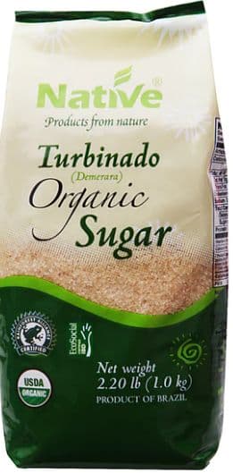 Native Organics Sugar - Demerara (Raw)