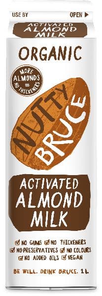 Nutty Bruce Organic Milk, Almond
