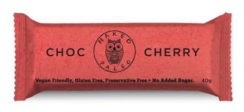 Naked Paleo POS Bar - Choc Cherry w Hemp Seeds