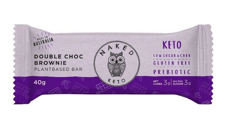 Naked Paleo POS Keto Bar - Double Choc Brownie