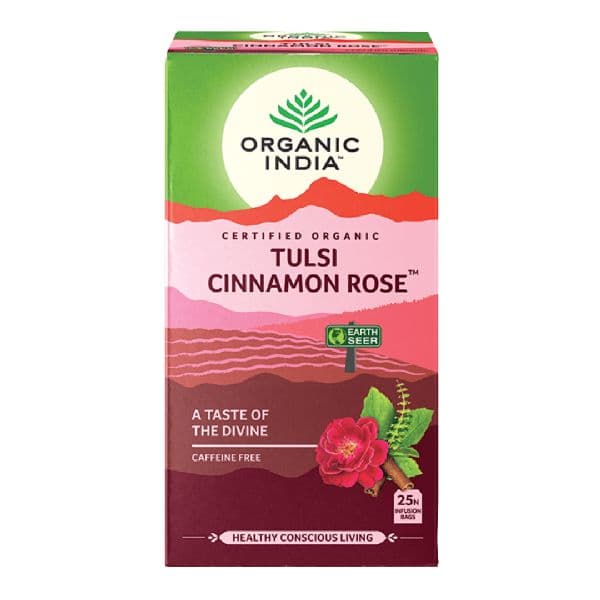 Organic India Tulsi Cinnamon Rose Tea 25/5