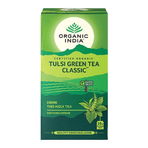 Organic India Tulsi Green Tea Classic Tea 25/5